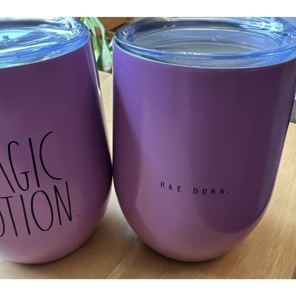 Rae Dunn Magic Potion Halloween Tumbler Insulated Stainless Steel Wine Set Of 2 - Picture 7 of 7